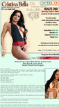 Mobile Screenshot of cristinabellaxxx.com